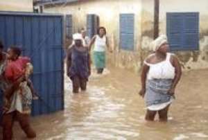 FLOODING IN ACCRA, THE RIPPLE EFFECTS OF CHOKED DRAINS.
